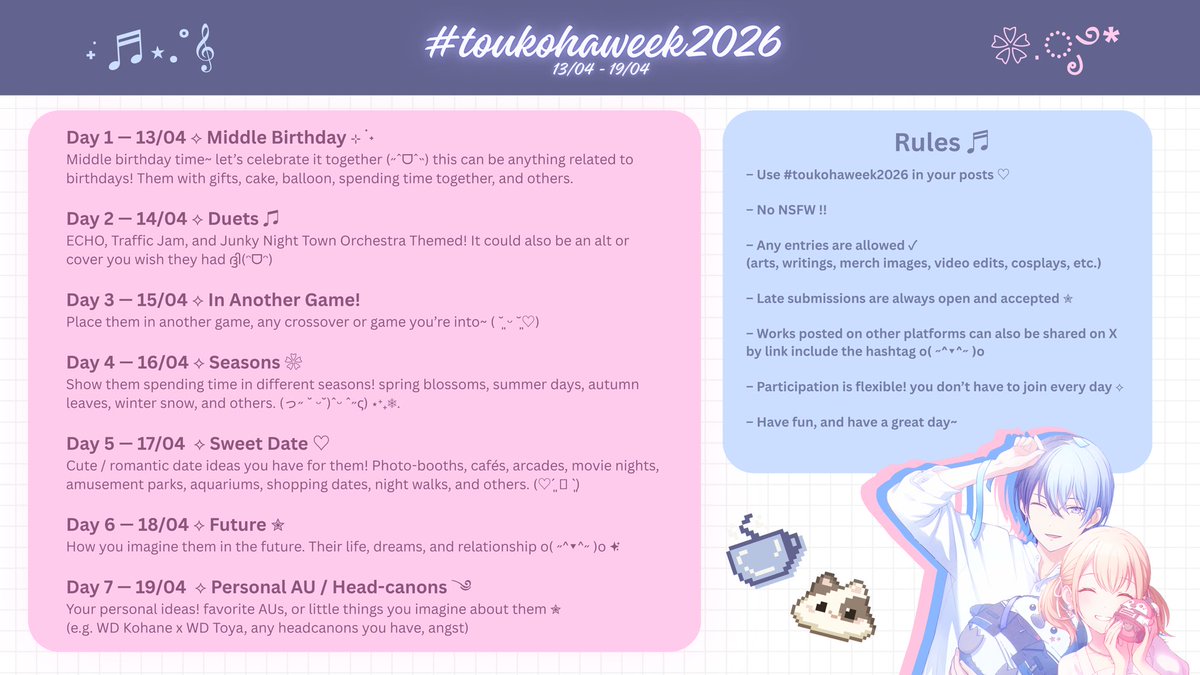 Toukoha Archive┆☕️🐹 tweet media