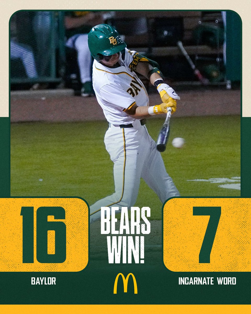 Baylor Baseball tweet media