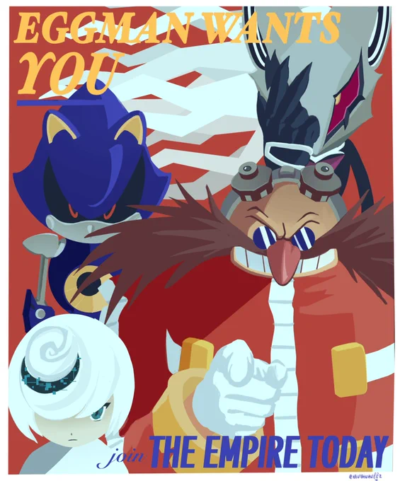 in honour of Eggman`s return… glory to the empire!