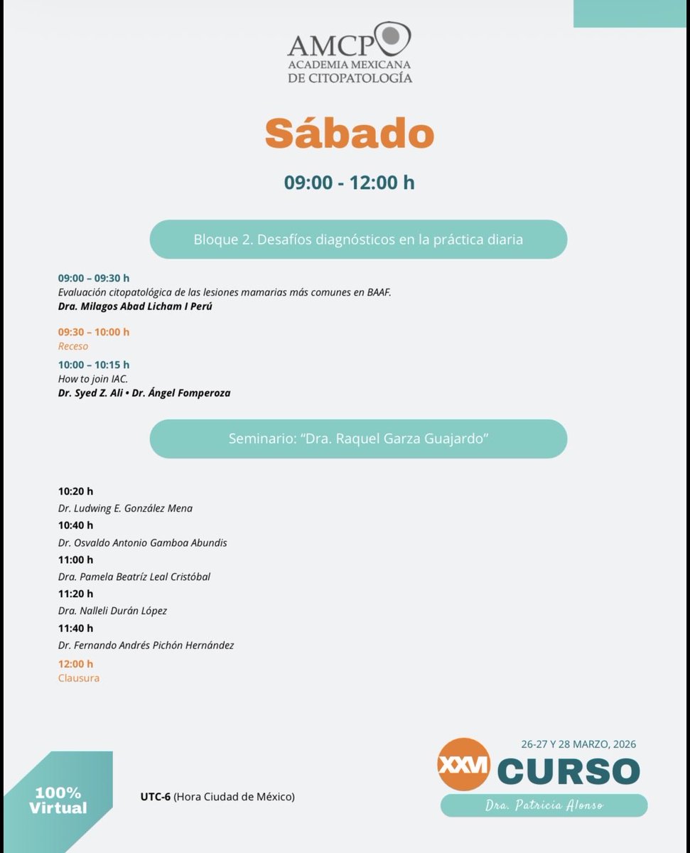 Academia Mexicana de Citopatología tweet media