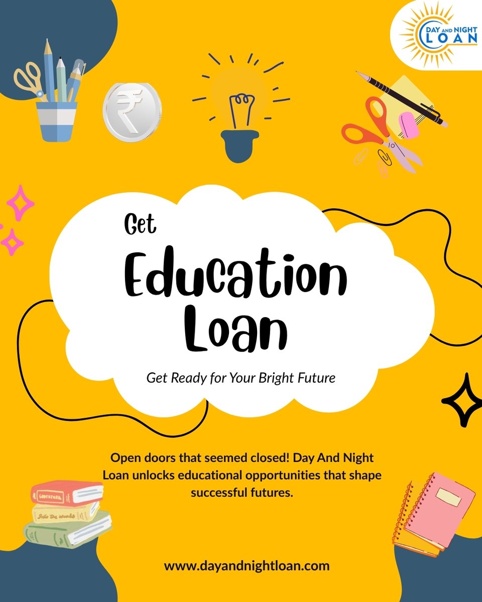 dayandnightloan's tweet image. When one door opens, entire futures change. Let's unlock yours! 🚪
#EducationLoan #DayAndNightLoan #OpenDoors #Opportunities #SuccessfulFutures