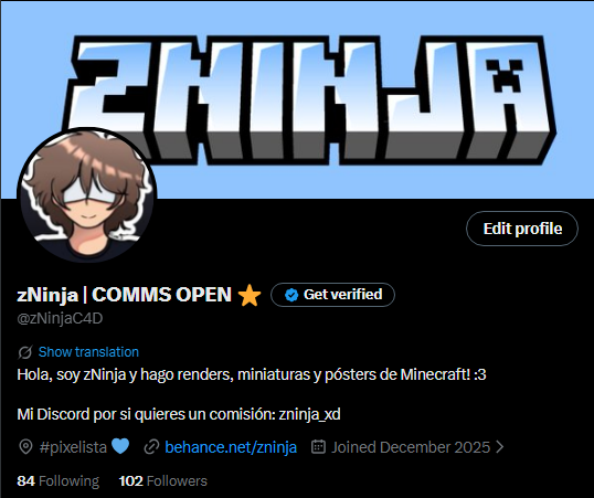 zNinja | COMMS OPEN ⭐️ tweet media
