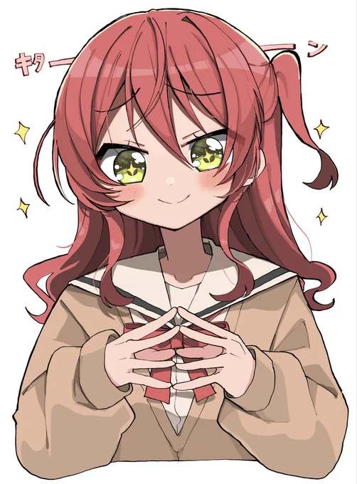 やっぱり喜多ちゃんはこの顔が似合う #ぼっち・ざ・ろっく