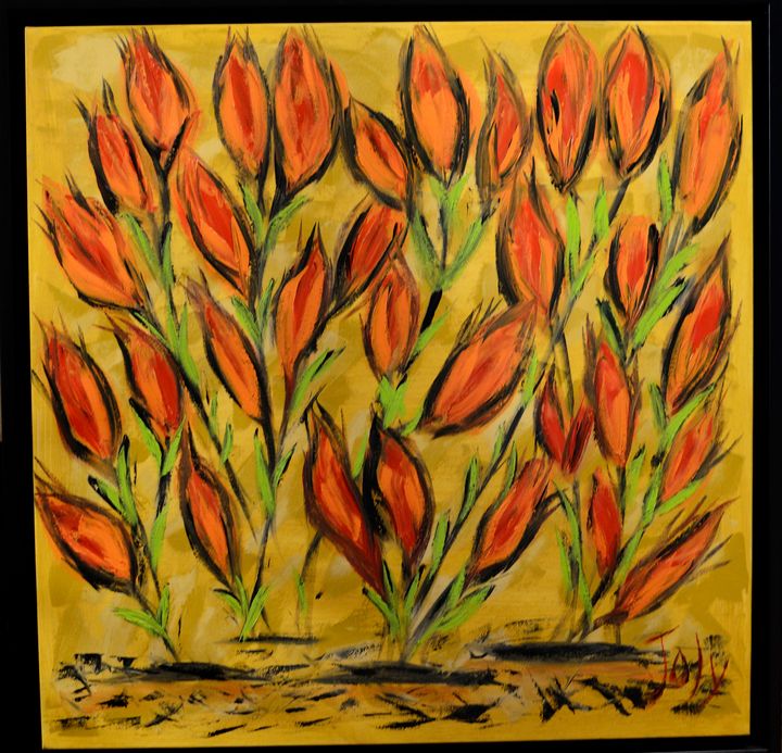 deborahjoly's tweet photo. Art of the Day! "My garden/mon jardin". Buy at: https://t.co/sV9iCXh2Mv https://t.co/uqzTZOoPUS
