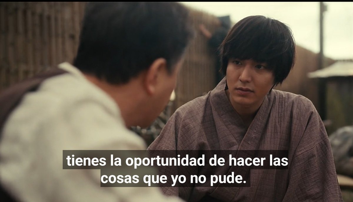 Pat_ty7Minoz's tweet photo. "If you're capable of rising above yourself why do you keep looking down?. You have the opportunity to do the things I couldn't". Life's circumstances caused #Hansu to forget his values when he pursued his dreams
#LeeMinho💜
#Pachinko1
#Happy4thAnniversary https://t.co/yia8FqB8b5