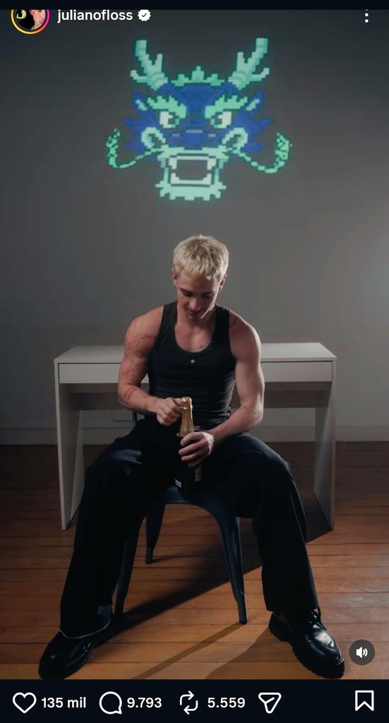 Polêmico tweet media