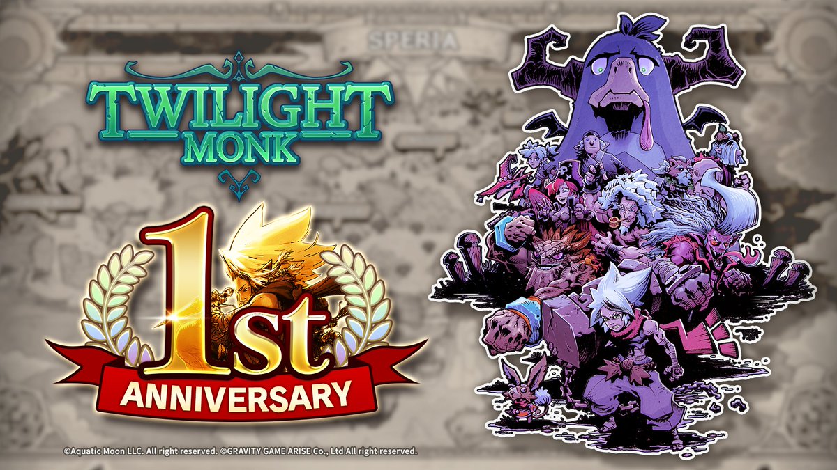 TwiMonk_Game's tweet photo. The #TwilightMonk 1st Anniversary Sale is officially LIVE on Nintendo Switch (US Region)! 🎉🎊

Celebrate with us and get 50% OFF starting TODAY! 🇺🇸✨
Experience the journey of Twilight Monk at an unbeatable price. Don't miss out! 🎮

https://t.co/W6NJ5HKNX0

#Twilightmonk #NintendoSwitch #IndieGames #NintendoSwitchSale