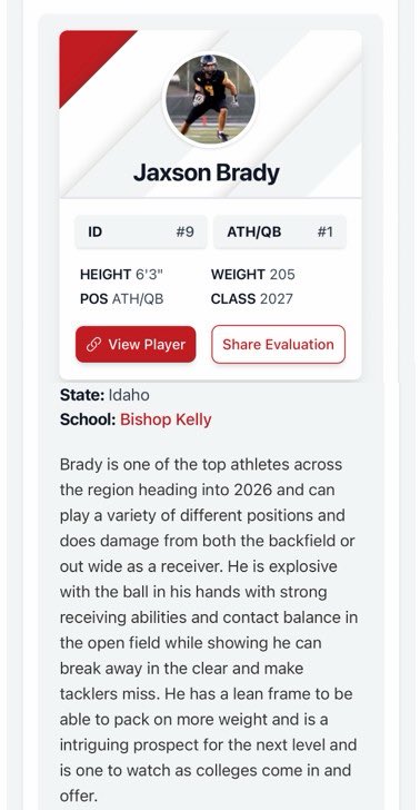 Jaxson Brady 2027 tweet media