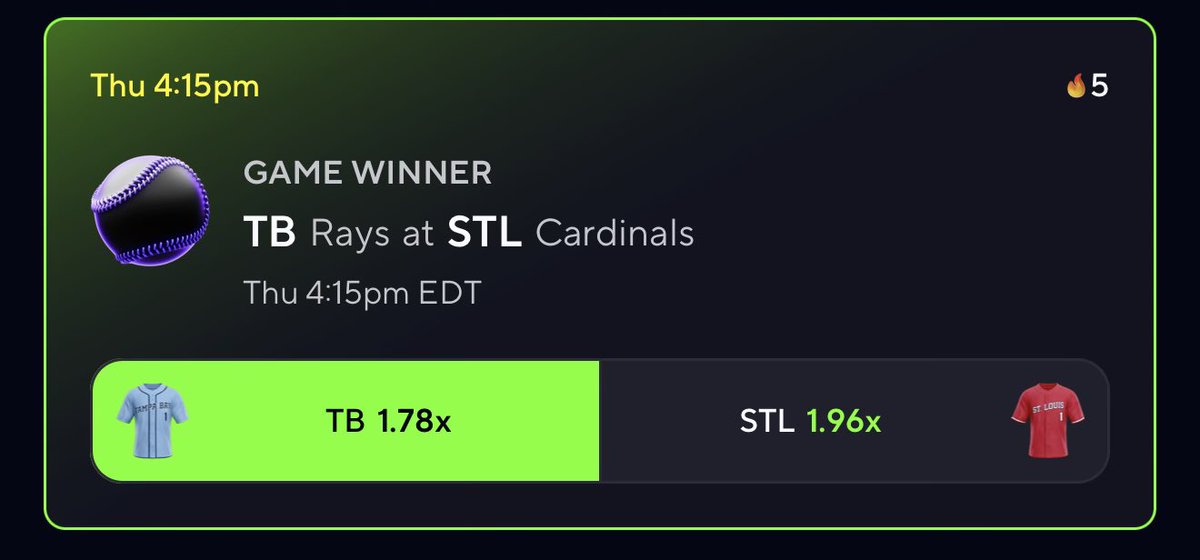 CLVsniper's tweet photo. TB ML 💰

Rays just the more complete squad here better pitching, cleaner situational hitting, and they don’t beat themselves. Value still solid at 1.78x for the steadier side.

Not getting cute… riding with TB 📈🔥 https://t.co/gsBMFVsS6T