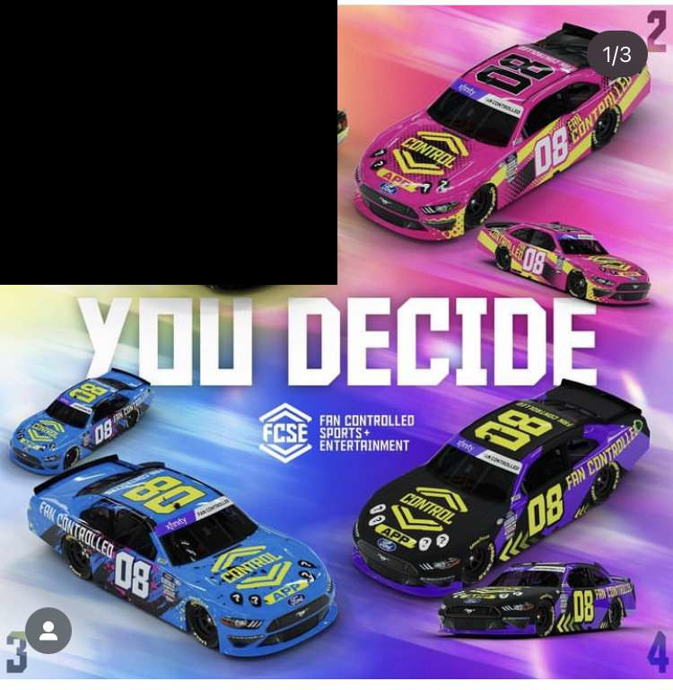 Fluggswashere's tweet photo. Heres 3 unused cars from 2023, it was apart of Fan Controlled Sports allowing fans to vote a driver and paint scheme in. JJ Yeley would win causing Stefan Parsons, David Starr, & Gray Gaulding to lose.
#NASCAR #lostschemes #unusedschemes #DavidStarr #StefanParsons #GrayGaulding https://t.co/nqxfmedHFz