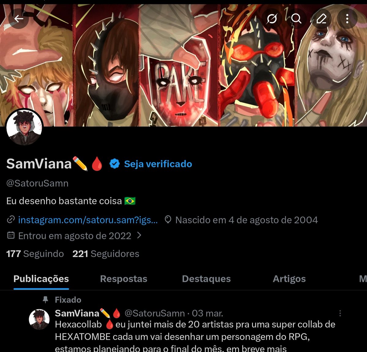 SamViana✏️🩸 tweet media