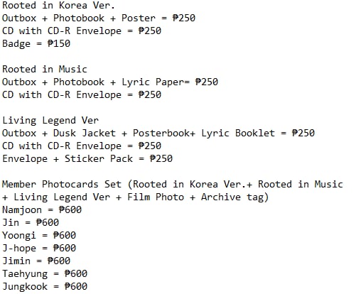 DreamMagicShop's tweet photo. BTS ARIRANG ALBUM TINGI

📌  All must be taken to push through.

ETA: May 1st week.
💸 :50% DP to secure the slot (NO CANCELLATION) 
💸 DOP of final payment on April 10 https://t.co/ZwvuWHwSn6