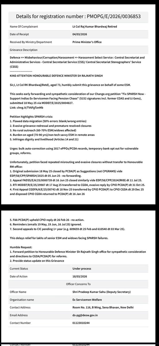 Lt Col R K Bhardwaj (Retd) tweet media