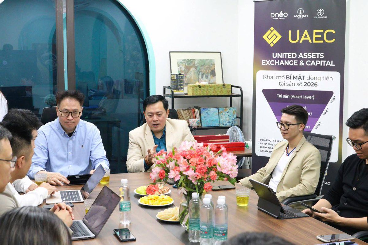 uaecnet's tweet photo. 🇻🇳 UAEC is accelerating its Vietnam expansion, taking another step forward in its Southeast Asia RWA strategy.
With the support of @HKBAclub and leadership of CEO @TonyTongHKBA, a global vision is steadily turning into regional reality. https://t.co/XXSMi5XYuA