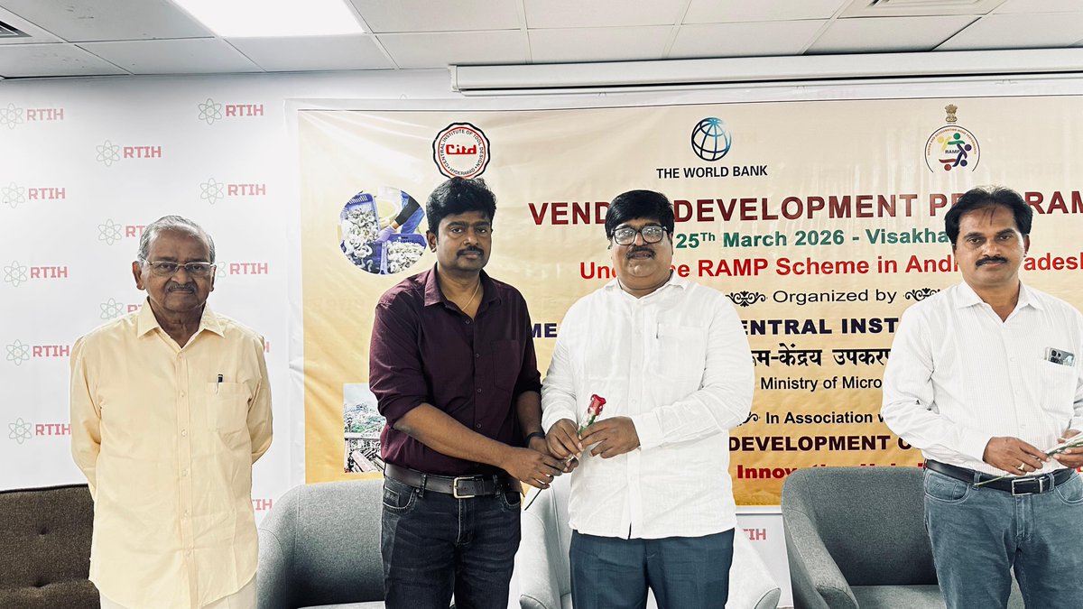 CITD Hyderabad ; Ministry of MSME,GoI tweet media