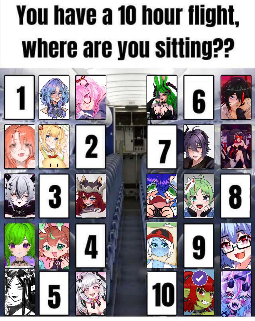 ErebusTomo's tweet photo. Which seat would you pick?! 💕 https://t.co/IYG4C7iSaG