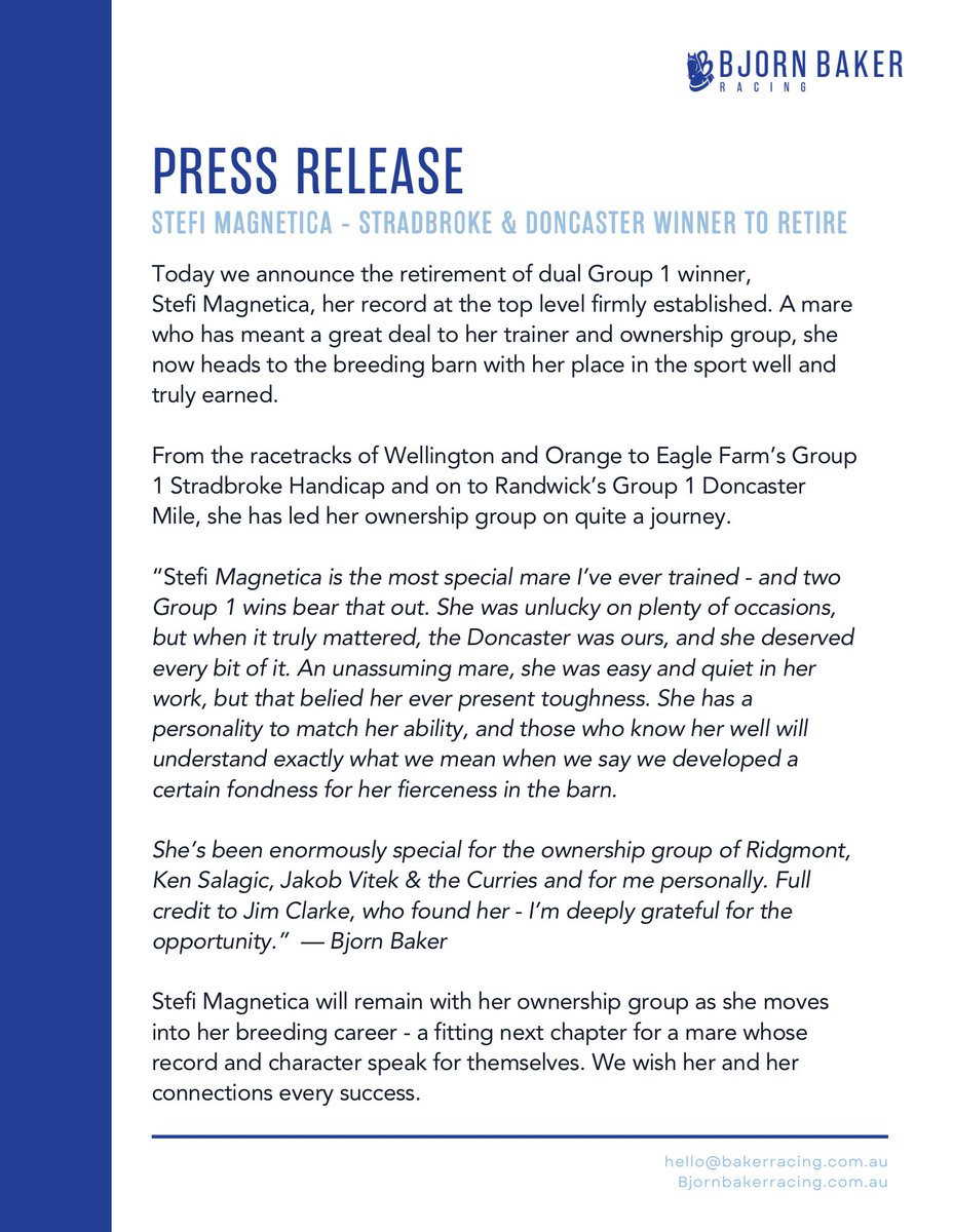 Bjorn Baker Racing tweet media