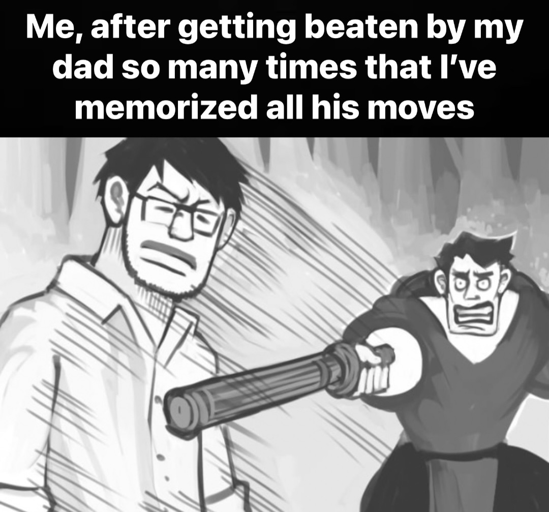 That's too easy, Dad!
___________________________________
 #GodOfClown #GodOfClownCom