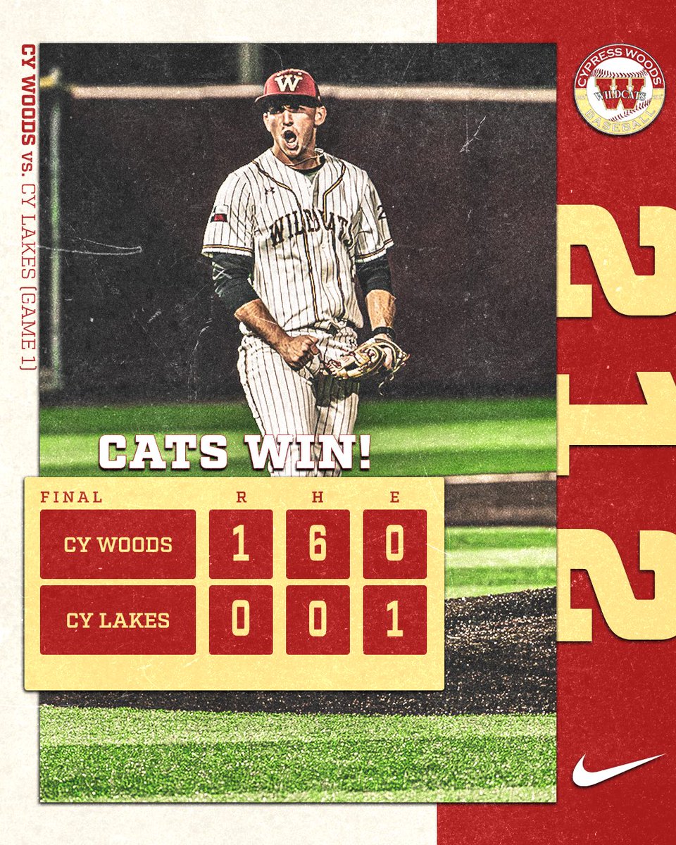 Cypress Woods Baseball tweet media