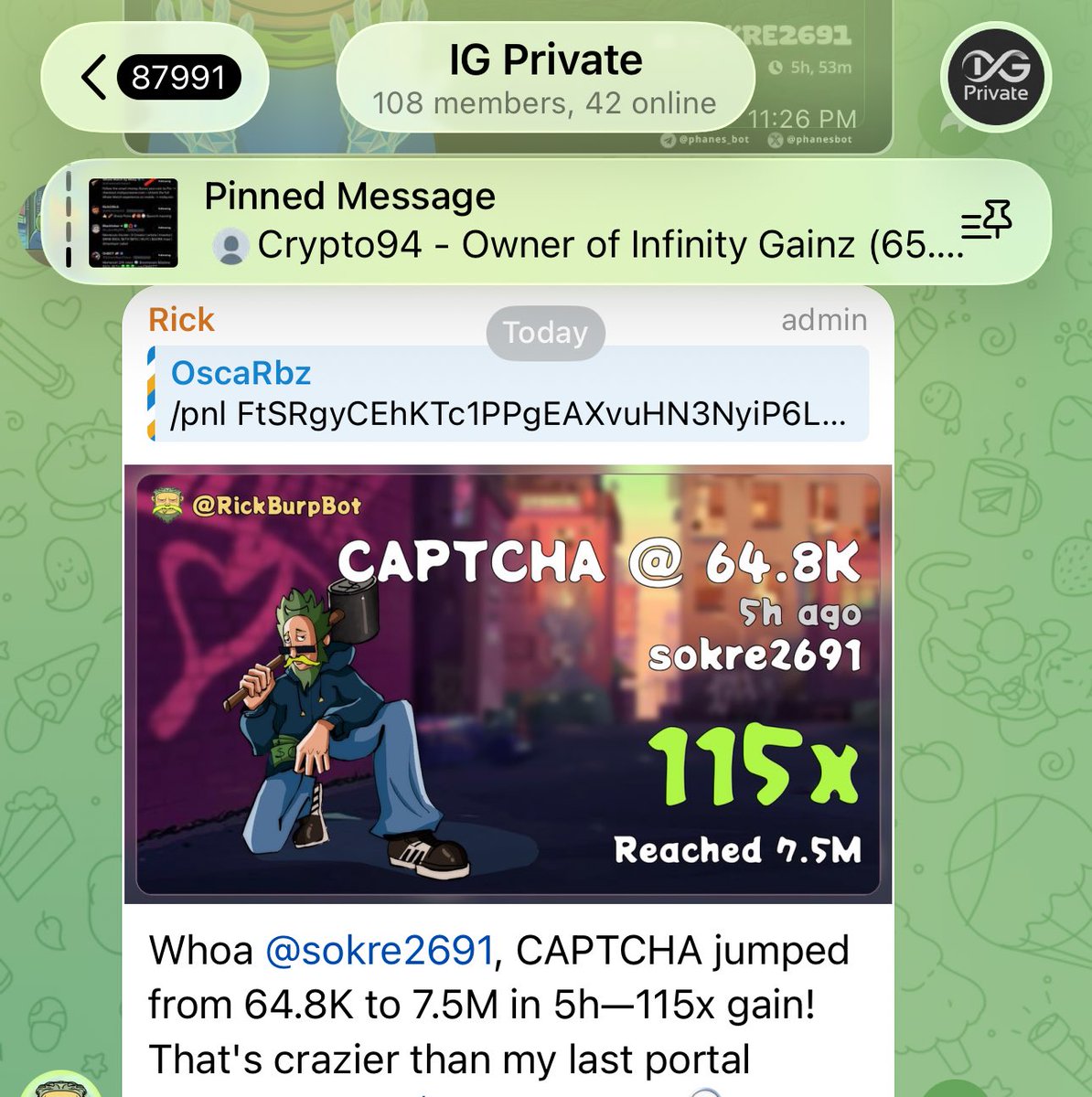 Crypto94 - Owner of Infinity Gainz tweet media