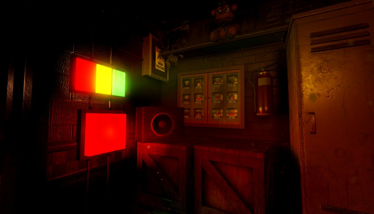 Introducing...

Part 2 of our visual improvement update! We have built an entire seperate team of extremely talented map builders, lighting experts, and prop modelers.  Stay tuned for future teasers. 

Are you ready for Freddy?
#roblox #FNAF #grimworks #gamedevelopment