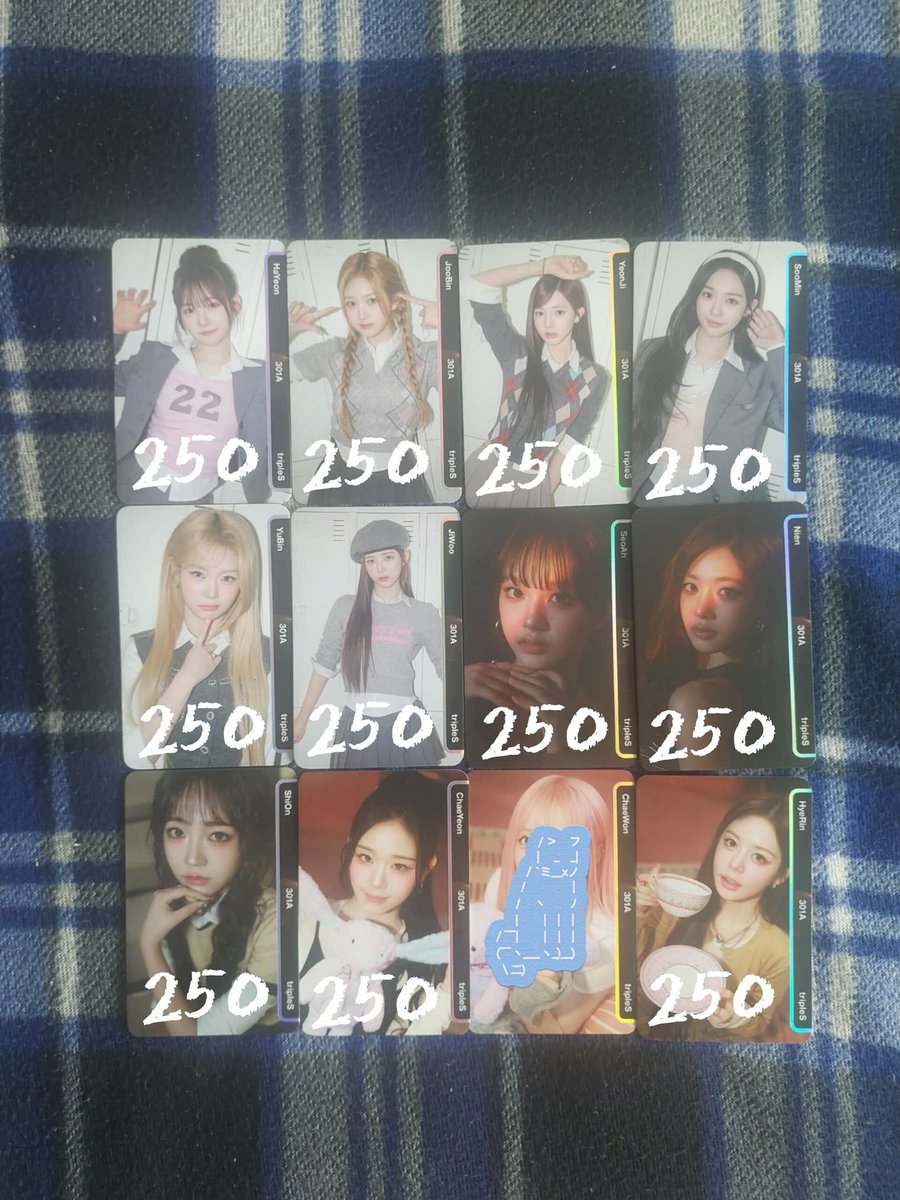 WTS LFB TRIPLES PH
— tripleS msnz 'beyond beauty' objekt music album (oma)
— digital + physical + tracklist qr

# hayeon joobin yeonji soomin yubin jiwoo seoah nien shion chaeyeon hyerin
