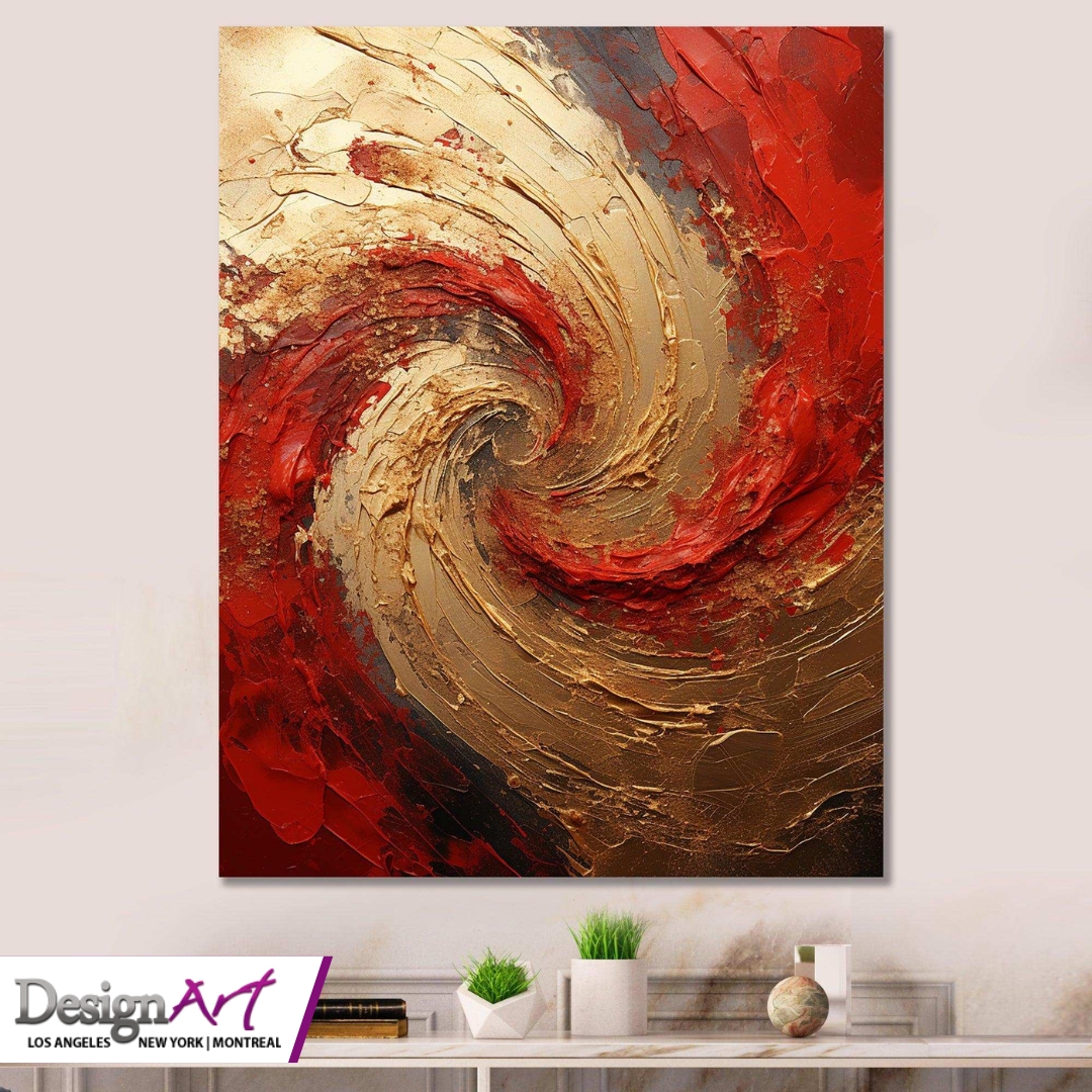 idesignart's tweet image. Red Gold Fusion Spiral - Abstract Canvas Wall Art

🛍️  Shop now at :  idesignart.com/collections/al… 

📦 For Wholesale : designartusa.com 

#idesignart #ModernWallArt #AbstractDesign #LuxuryInteriors #RedAndGold #StatementWall
