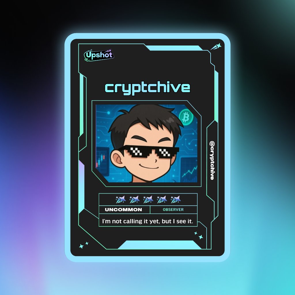 cryptchive's tweet photo. Just ripped my Predictor Card!

Ready to claim instant cash prizes, free packs and more.

Welcome to Prediction Play on @upshot_cards

Your turn
https://t.co/B5oUG3bGaV https://t.co/gIrlmZc99Z