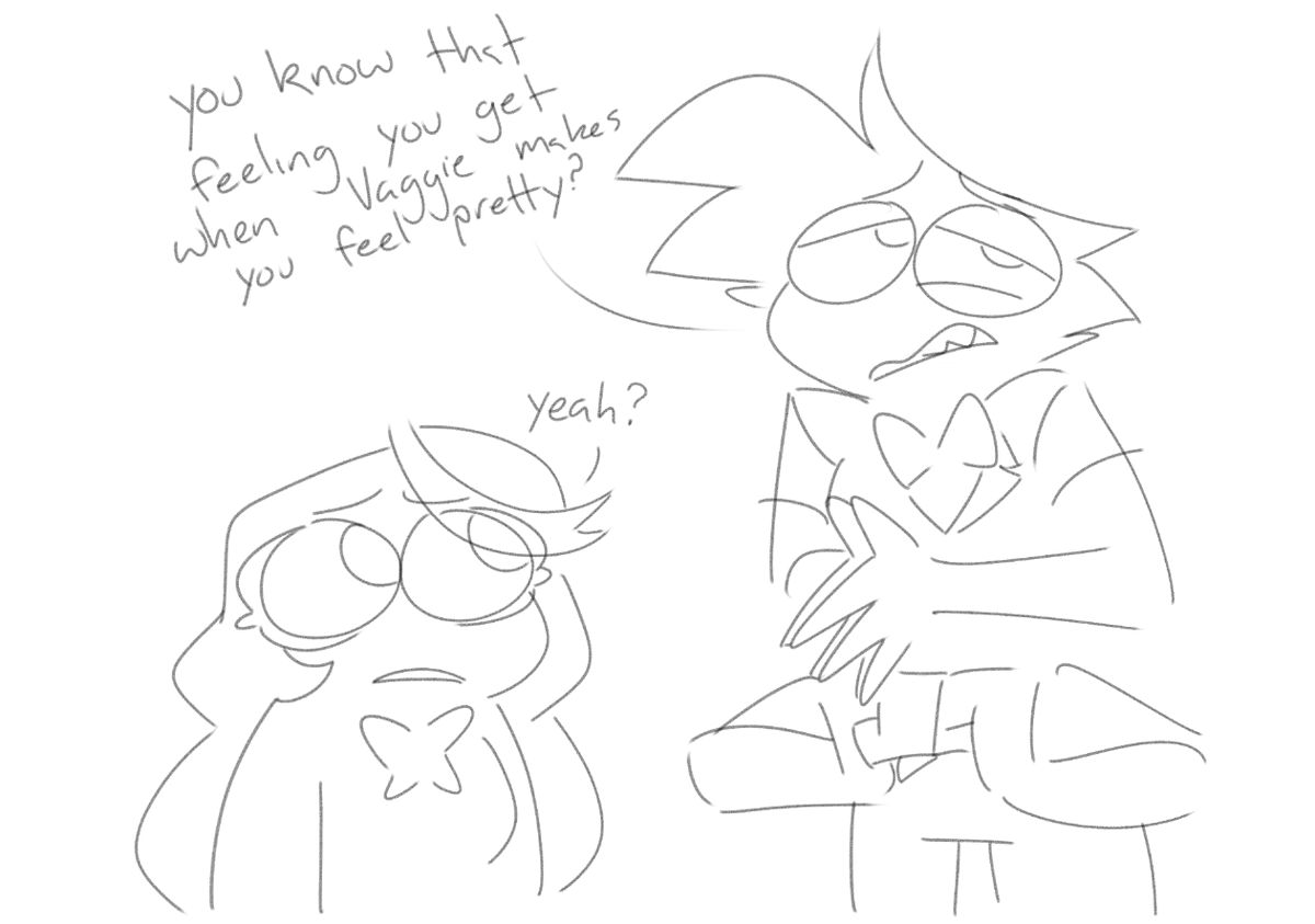 plasticrarity's tweet photo. cw // valangel I guess but like in a canon way

Angel Dust giving Charlie some exposure therapy.

#hazbinhotel https://t.co/b1TUyJzZYI