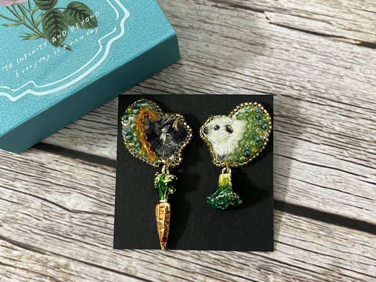 生き物刺繍屋hidden futong@通販お休み、再開未定 tweet media