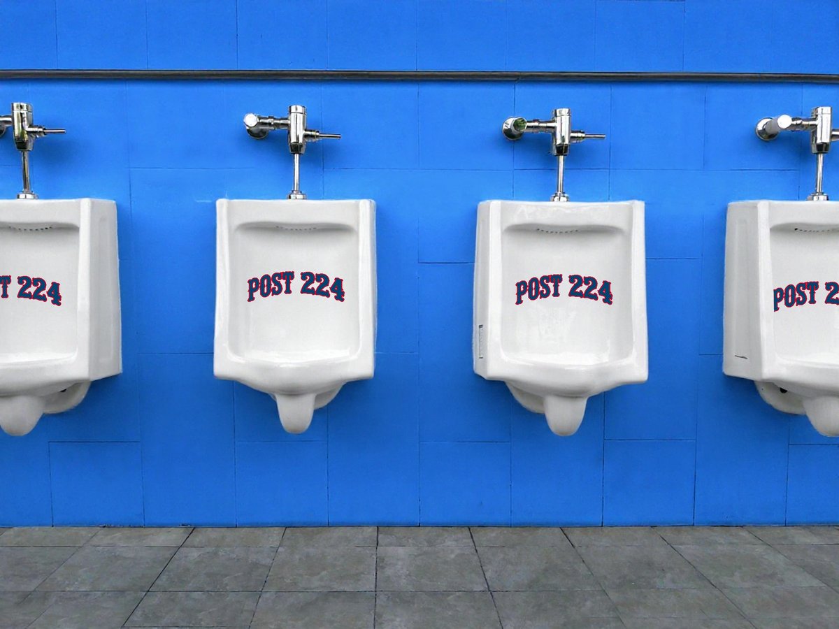 Day 2,717
One of the changes to Citizens Bank Park for 2026 is that we are sponsoring the urinals in the men's restrooms.  Phillies fans, do what Bryce Harper has done for the last 2,717 days, take a leak on us.  Please follow us or block us <a href="/bryceharper3/">Bryce Harper</a>