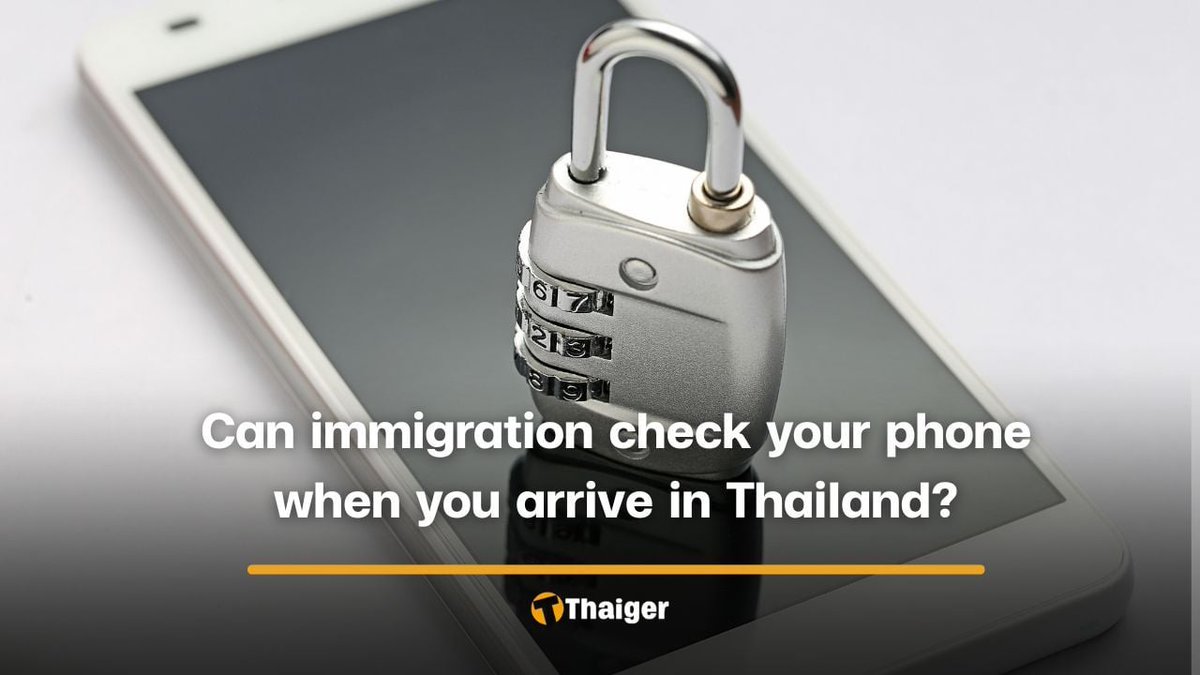 ThaigerNews's tweet photo. Most travellers enter Thailand without anyone actually checking their phone—but officers can ask to see digital paperwork like your TDAC, hotel booking, or funds. Deep searches need a court warrant, so privacy worries are often overstated. #ThailandTravel #ImmigrationTips https://t.co/SUqTI2ZbNp