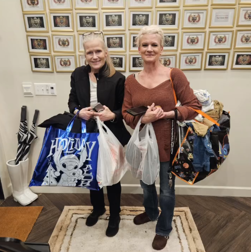 ReachOneCorp's tweet photo. The development center provided free clothing to the community. Thank you to everyone who donated to support us! https://t.co/M5qdxV8TMT https://t.co/coZwt2tq57
