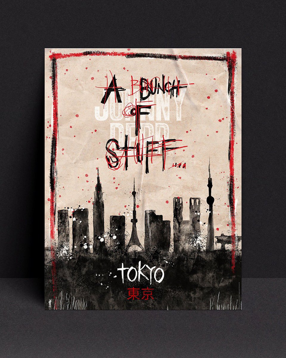 A Bunch of Stuff by Johnny Depp tweet media