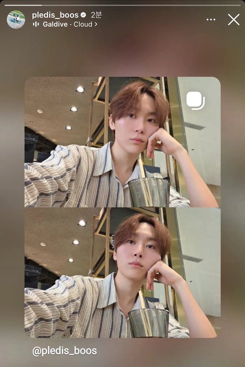 관넴이도 이 사진이 젤 조으셧나봐 …. 😍