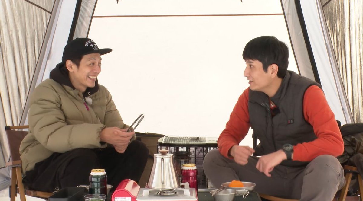 とろサーモン村田とソラシド本坊のアウトドア日和 produced by ゼロxラボ tweet media