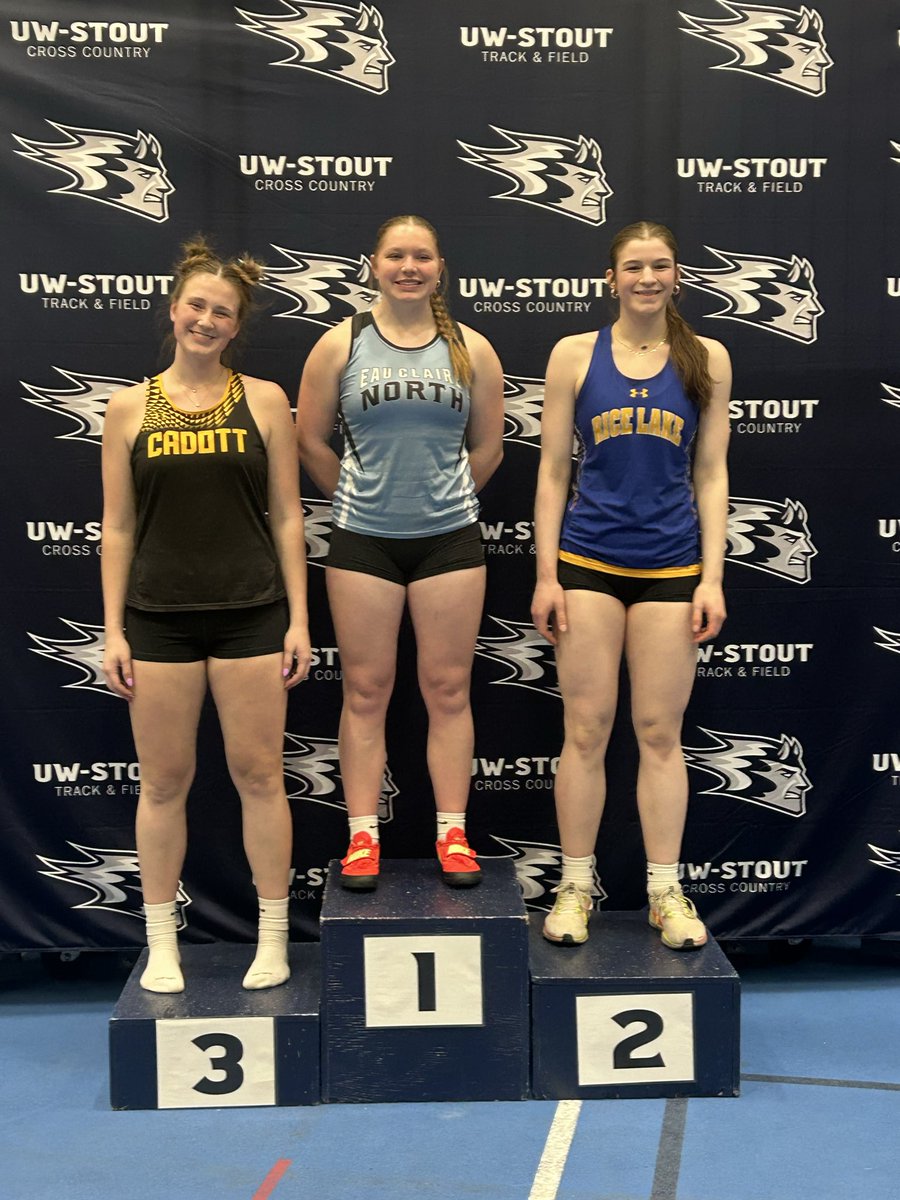 Rice Lake Womens Track and Field tweet media