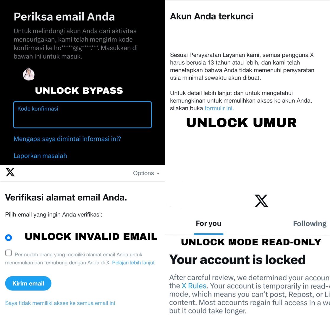 reyy :: open unlock umur tweet media