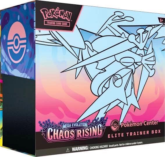 PokeTCGAlerts's tweet photo. This might be the 40th time you've seen this, but it's true, Chaos Rising was loaded onto the Pokémon Center backend earlier today 🚨 

Because to this, the drop is expected this week, as early as tomorrow or Thursday even. Pokémon Center usually drops in the morning/early afternoon, but the exact time for the drop is unknown. I'll post whenever I see the queue go live and share direct links for the various products 🔔 

For anyone interested, I'm in the following Discord that provides automated pings and alerts for all drops and restocks. Could be a good option especially for the days/times that Twitter is down and drops/restocks aren't able to be shared properly on here. Free trials are available with instant access here:
https://t.co/T3tlid4kEF

#ad