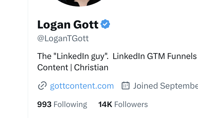 Logan Gott tweet media
