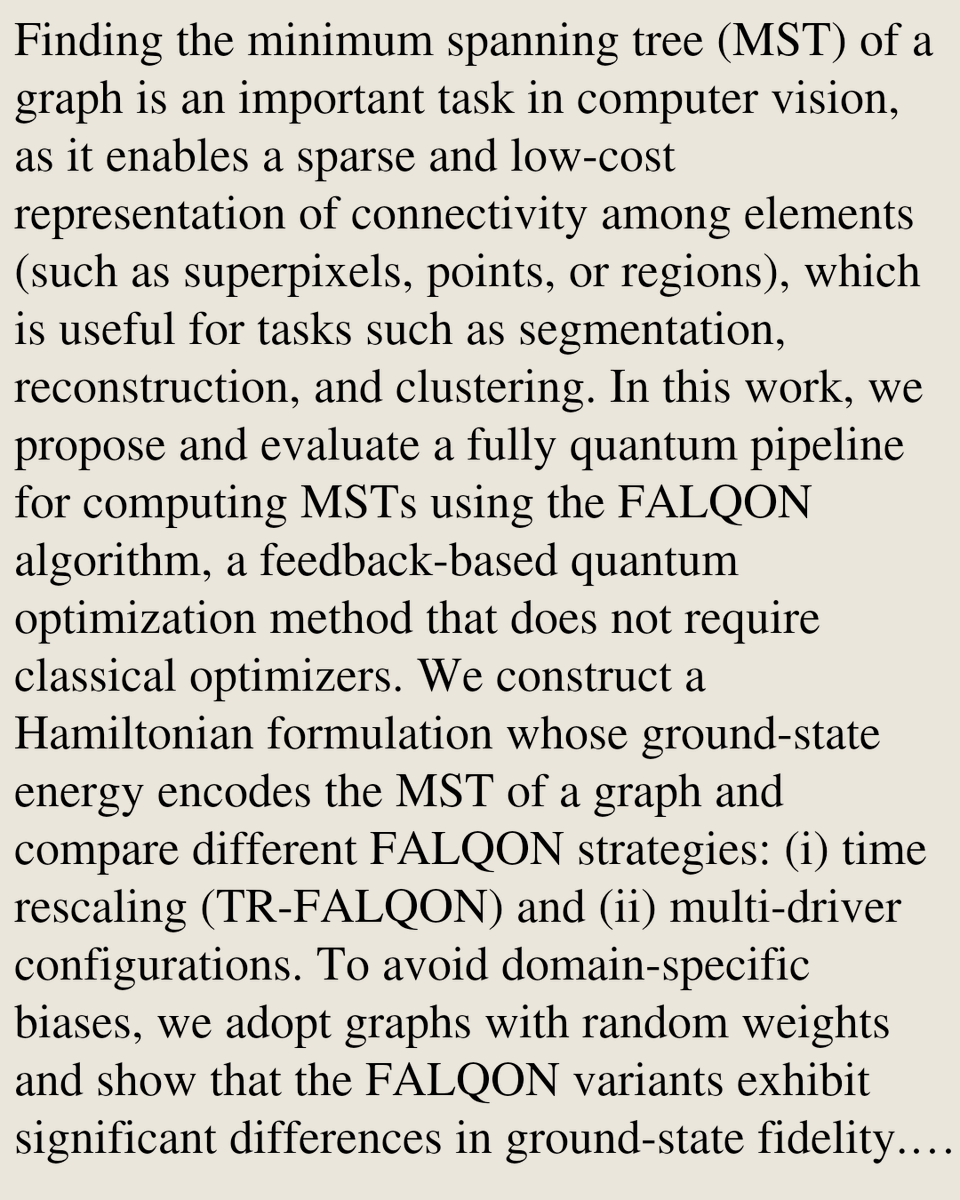 FALQON-MST: A Fully Quantum Framework for Graph Optimization in Vision ...