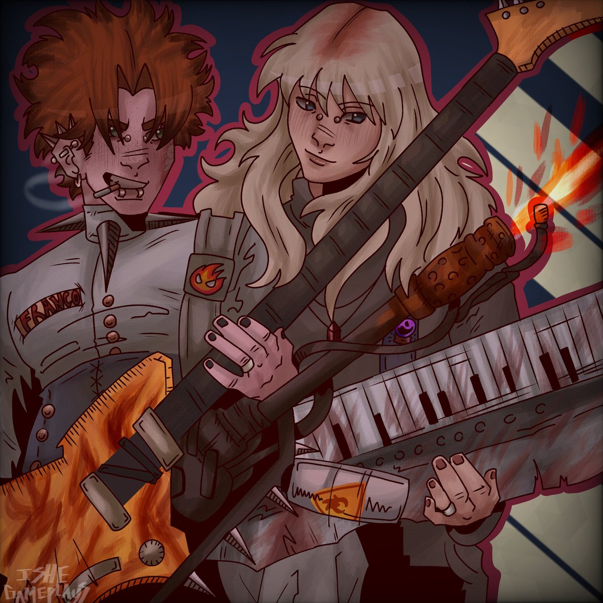 🎸🎹
#HEXATOMBE #OrdemParanormal #psikolera