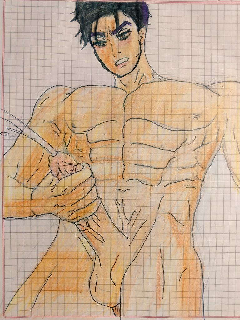 LeanArt9's tweet photo. Estaba practicando Con el personaje del manhua de Jinx como que me salió algo raro. https://t.co/MZLIu0Ydct