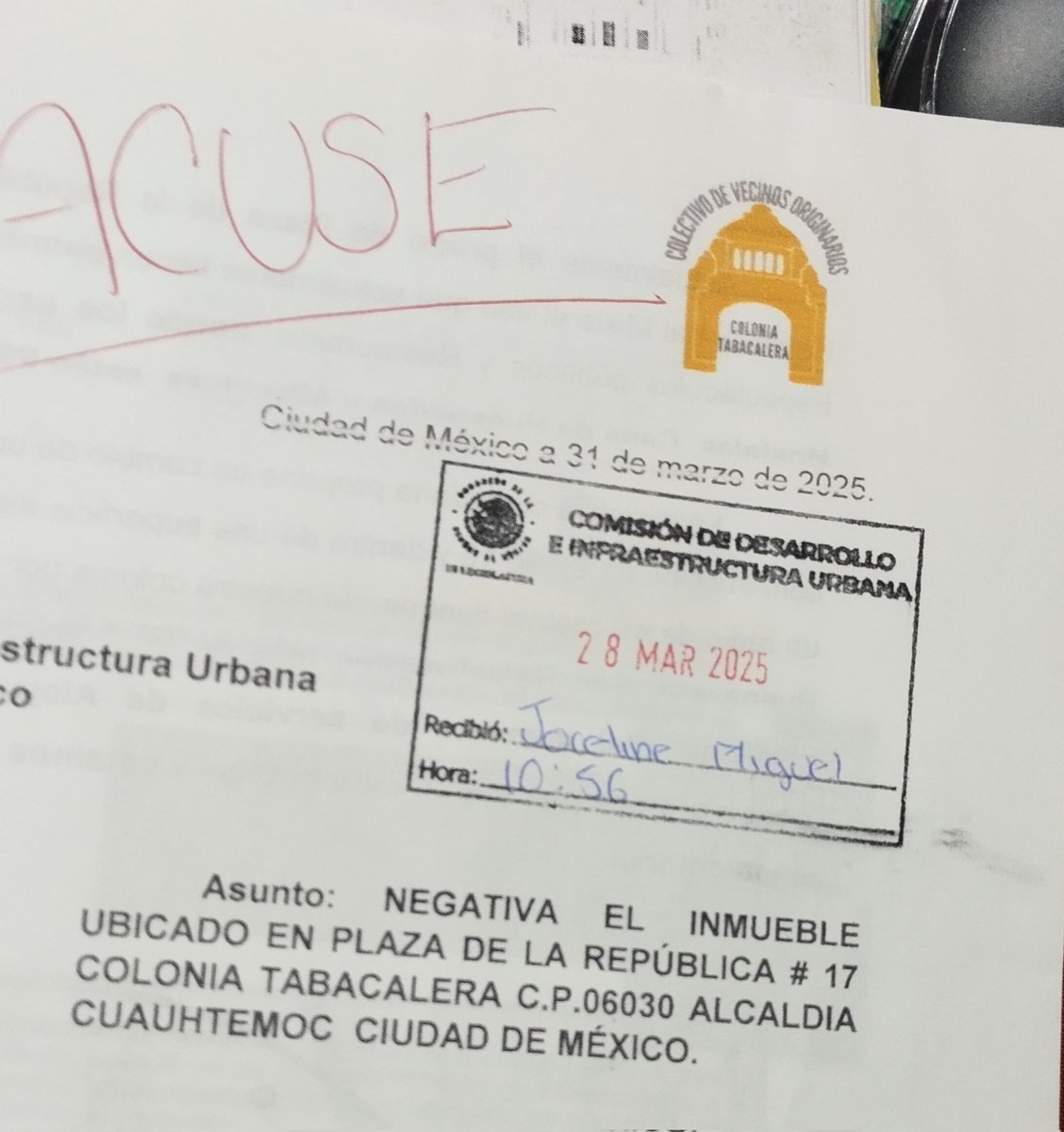 VECINOS DE LA COLONIA TABACALERA tweet media