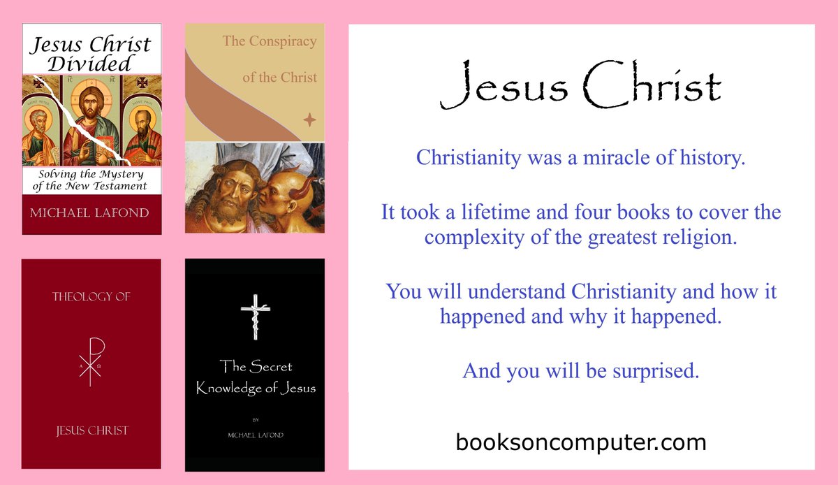 booksoncomputer's tweet photo. A complete reset. Reject atheist denials. Reject religious myths. History is the truth. Find out what was real, and then you will know what it means. https://t.co/tOpHiOou2a