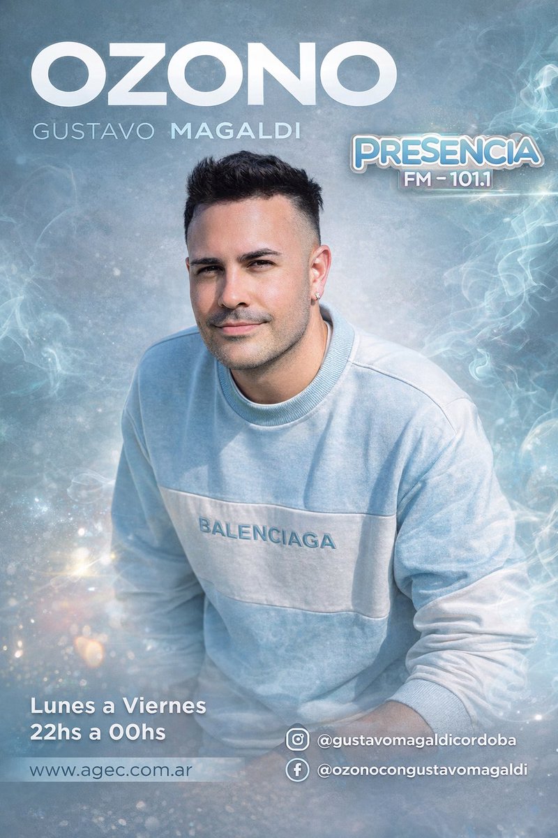 gustavomagaldi's tweet photo. #ozonoradioshow #ozonoradioshow🎙🎶 / 22 hs by @gustavomagaldi 🖥️ https://t.co/UZVDtOFUTW
📲 También podés descargar la App por Google Play 👇 https://t.co/Y75Lc3e7Iz

➡️https://t.co/XHfRPRvCi1

#SomosNoticias  #somosmusica
#SomosPresencia 
laradiodelosexitos🔝 https://t.co/QrhCIu9Flv