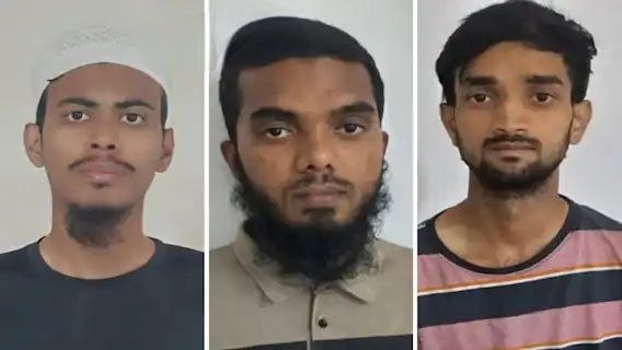Terror Module Busted in Vijayawada.

Mohammad Rahamatullah Sharif (23), Mohammad Danish (27), Mirza Sohail Baig (23) arrested for spreading terror ideology, anti-national activities &amp; promoting jihad.