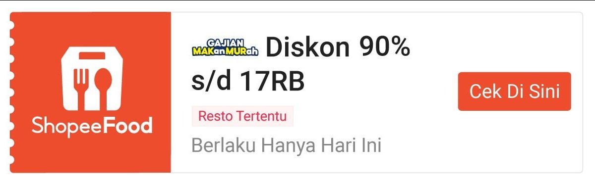 Pejuang Promo 🦸‍♂️ tweet media