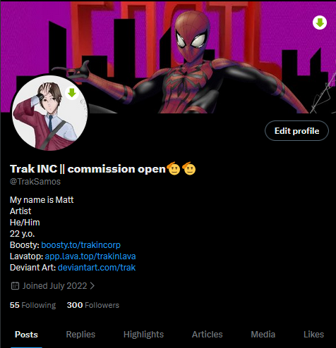 Trak INC || commission open🫡🫡 tweet media