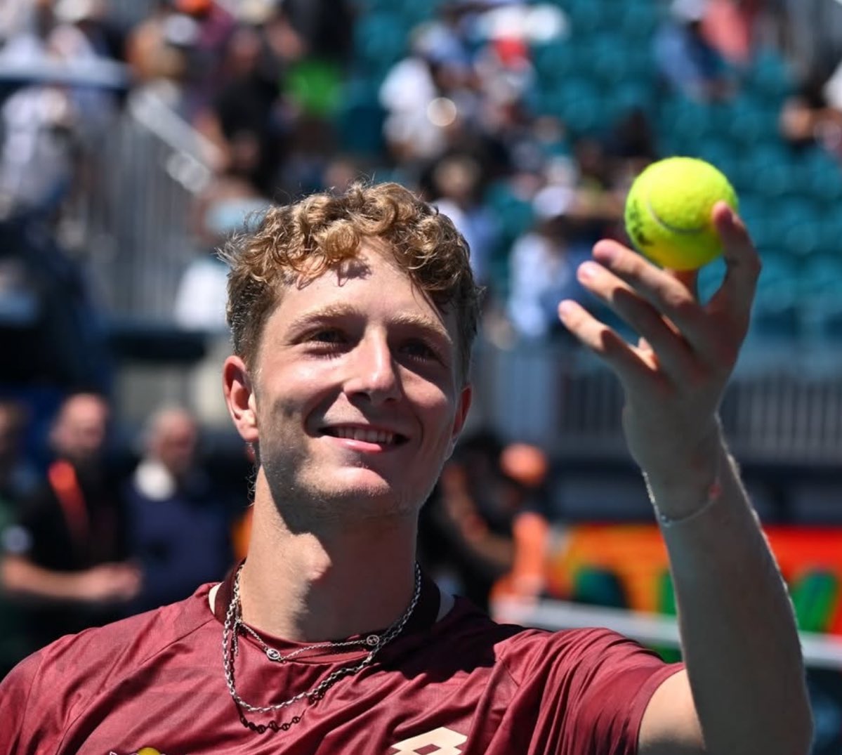 Está disfrutando 🎾❤️‍🩹